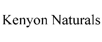 KENYON NATURALS