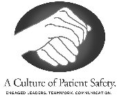 A CULTURE OF PATIENT SAFETY. ENGAGED LEADERS. TEAMWORK. COMMUNICATION.