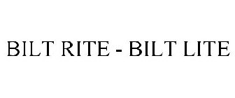 BILT RITE - BILT LITE