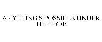 ANYTHING'S POSSIBLE UNDER THE TREE