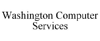 WASHINGTON COMPUTER SERVICES