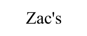 ZAC'S