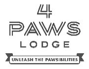 4 PAWS LODGE UNLEASH THE PAWSIBILITIES