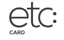 ETC: CARD