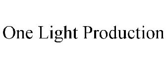 ONE LIGHT PRODUCTION