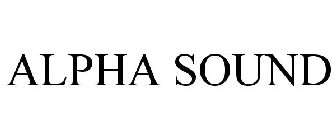 ALPHA SOUND