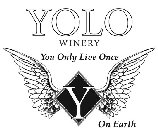 YOLO WINERY,YOU ONLY LIVE ONCE, ON EARTH