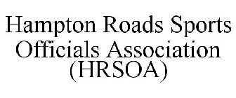 HAMPTON ROADS SPORTS OFFICIALS ASSOCIATION (HRSOA) 