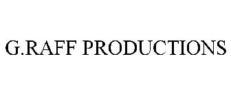 G.RAFF PRODUCTIONS