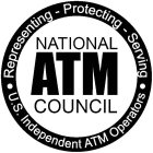 NATIONAL ATM COUNCIL REPRESENTING PROTECTING SERVING U.S. INDEPENDENT ATM OPERATORS