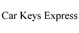 CAR KEYS EXPRESS