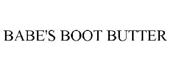 BABE'S BOOT BUTTER