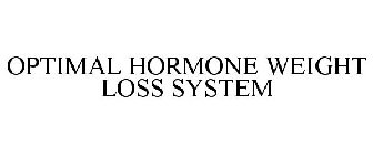OPTIMAL HORMONE WEIGHT LOSS SYSTEM