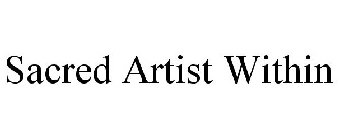 SACRED ARTIST WITHIN