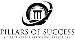 PILLARS OF SUCCESS · DIRECTIVES FOR A PROSPEROUS PRACTICE ·