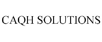 CAQH SOLUTIONS