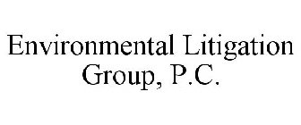 ENVIRONMENTAL LITIGATION GROUP, P.C.