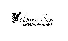 HENNA SOOQ YOUR HAIR, YOUR WAY. NATURALLY!