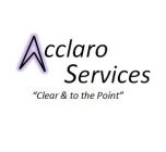 ACCLARO SERVICES 