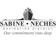 SABINE · NECHES NAVIGATION DISTRICT OUR COMMITMENT RUNS DEEP