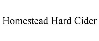 HOMESTEAD HARD CIDER