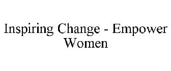 INSPIRING CHANGE - EMPOWER WOMEN