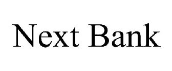 NEXT BANK