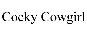 COCKY COWGIRL