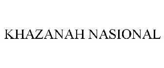 KHAZANAH NASIONAL