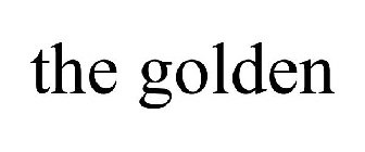 THE GOLDEN