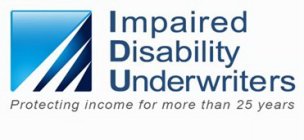 IMPAIRED DISABILITY UNDERWRITERS PROTECTING INCOME FOR MORE THAN 25 YEARS