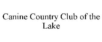 CANINE COUNTRY CLUB OF THE LAKE