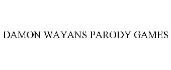 DAMON WAYANS PARODY GAMES