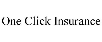 ONE CLICK INSURANCE
