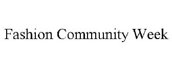 FASHION COMMUNITY WEEK