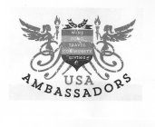USA AMBASSADORS WINE FOOD TRAVEL COMMUNITY GIVING