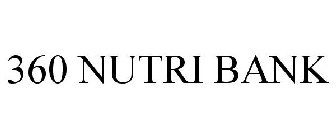 360 NUTRI BANK