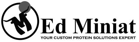 M ED MINIAT YOUR CUSTOM PROTEIN SOLUTIONS EXPERT