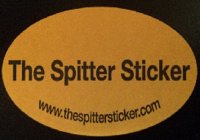 THE SPITTER STICKER WWW.THESPITTERSTICKER.COM