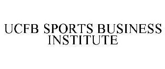 UCFB SPORTS BUSINESS INSTITUTE
