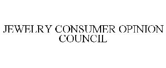 JEWELRY CONSUMER OPINION COUNCIL