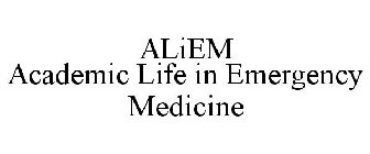 ALIEM ACADEMIC LIFE IN EMERGENCY MEDICINE
