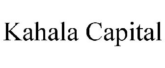 KAHALA CAPITAL