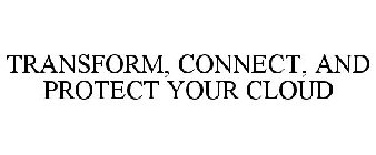 TRANSFORM, CONNECT, AND PROTECT YOUR CLOUD