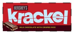 HERSHEY'S KRACKEL MILK CHOCOLATE WITH CRISPED RICE