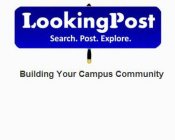 LOOKINGPOST SEARCH. POST. EXPLORE. BUILDING YOUR CAMPUS COMMUNITY