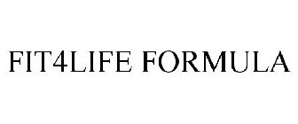 FIT4LIFE FORMULA