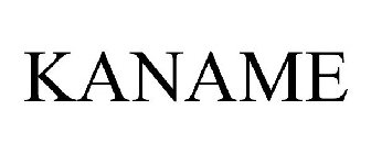 KANAME