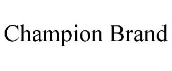 CHAMPION BRAND