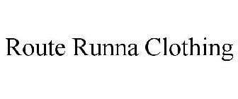 ROUTE RUNNA CLOTHING